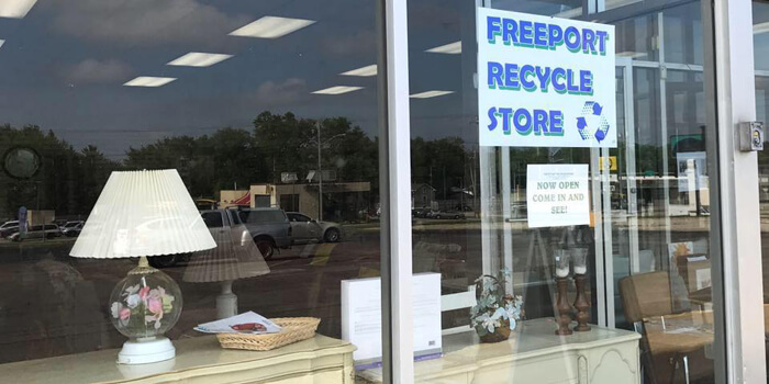 Freeport Recycle Store Storefront